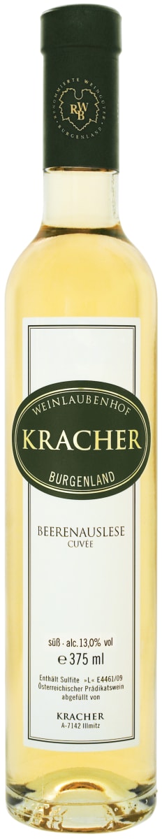 Kracher Cuvee Beerenauslese (375ML half-bottle) 2018  Front Bottle Shot