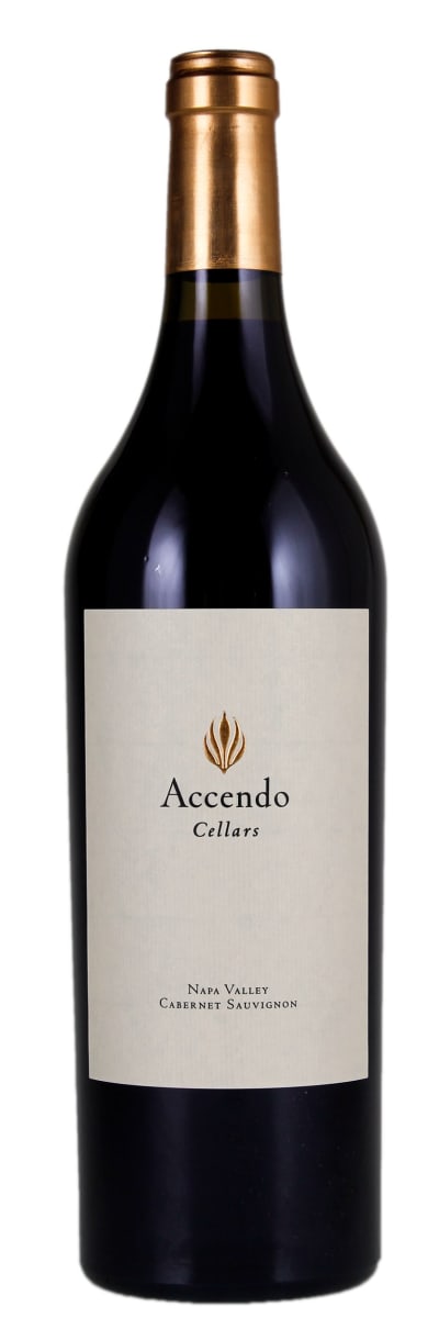 Accendo Cellars Cabernet Sauvignon 2017  Front Bottle Shot