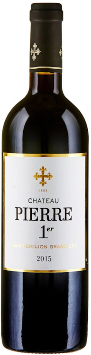 Chateau Pierre 1er  2015 Front Bottle Shot