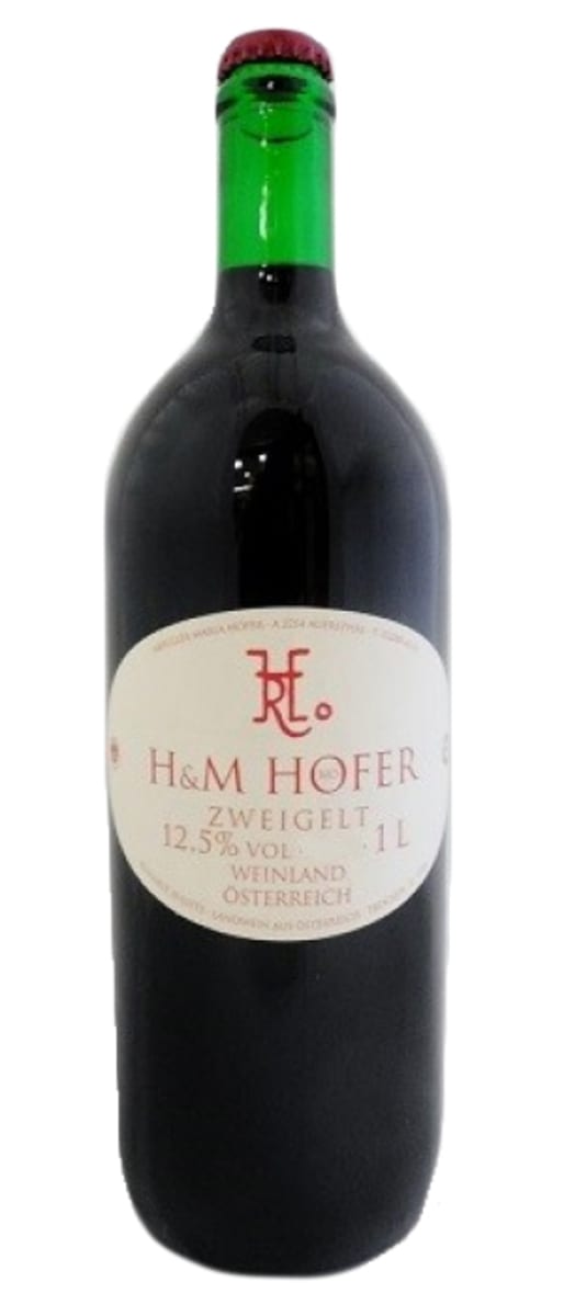 Hofer Zweigelt (1 Liter) 2018  Front Bottle Shot