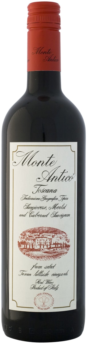 Monte Antico Rosso 2013 Front Bottle Shot