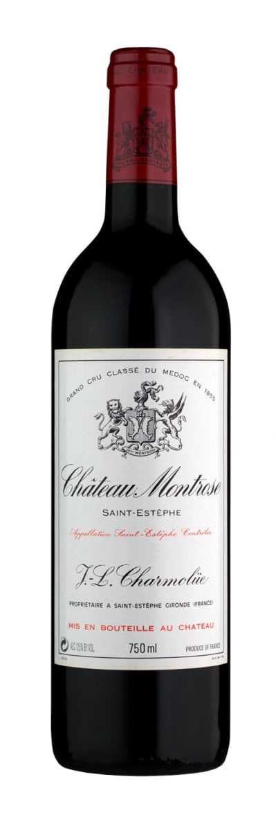 Chateau Montrose (bin-soiled label) 1990  Front Bottle Shot