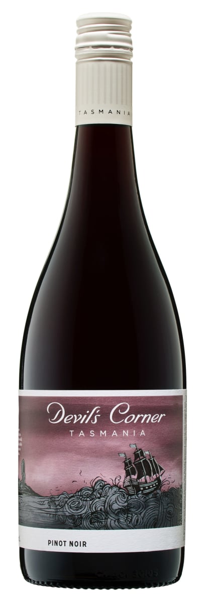Devil's Corner Pinot Noir 2021  Front Bottle Shot