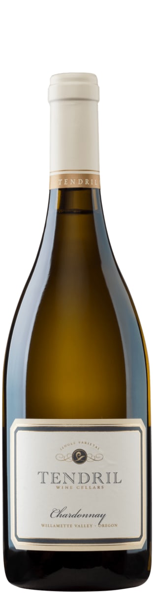 Tendril Chardonnay 2017  Front Bottle Shot