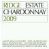 Ridge Estate Chardonnay 2009 Front Label