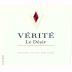 Verite Le Desir 2008 Front Label