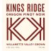 Kings Ridge Pinot Noir 2012 Front Label