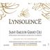 Lynsolence  2012 Front Label