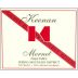 Keenan Mernet Reserve 2010 Front Label