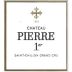 Chateau Pierre 1er  2015 Front Label