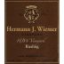 Hermann J. Wiemer HJW Vineyard Riesling 2014 Front Label