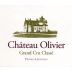 Chateau Olivier Blanc 2014 Front Label
