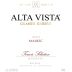 Alta Vista Terroir Selection Grande Reserve Malbec 2004 Front Label