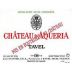 Chateau D'Aqueria Tavel Rose 2001 Front Label