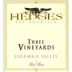 Hedges Family Estate Three Vineyards Red 1997 Front Label