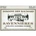Domaine des Baumard Savennieres 2002 Front Label