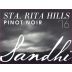 Sandhi Sta. Rita Hills Pinot Noir 2016  Front Label