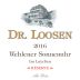 Dr. Loosen Wehlener Sonnenuhr Alte Reben Riesling Grosses Gewachs Reserve 2016  Front Label