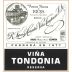 R. Lopez de Heredia Rioja White Vina Tondonia Reserva 2010  Front Label