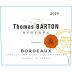 Thomas Barton Reserve Blanc 2020  Front Label