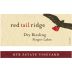 Red Tail Ridge Estate Dry Riesling 2016  Front Label