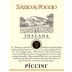 Piccini Sasso al Poggio 2015  Front Label