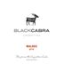 Black Cabra Malbec 2019  Front Label