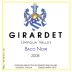 Girardet Baco Noir 2008 Front Label