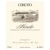 Ceretto Barolo 2017  Front Label