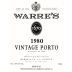 Warre's Vintage Port 1980  Front Label