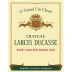 Chateau Larcis-Ducasse  2018  Front Label