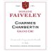 Faiveley Charmes-Chambertin Grand Cru 2020  Front Label