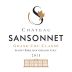 Chateau Sansonnet  2015 Front Label