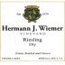 Hermann J. Wiemer Dry Riesling (375ML half-bottle) 2017 Front Label