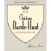 Chateau Barde Haut 2008 Front Label