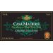 Casa Madero Cabernet Sauvignon 2013 Front Label