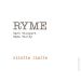 Ryme Vare Vineyard Ribolla Gialla 2014 Front Label