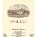 Ornellaia 1999 Front Label