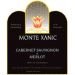 Monte Xanic Cabernet Merlot 1999 Front Label
