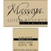 Massaya Gold Reserve Rouge 2011 Front Label