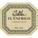 El Enemigo Cabernet Franc 2018 Front Label