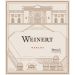 Weinert Estate Malbec 2012 Front Label