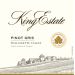 King Estate Willamette Valley Pinot Gris 2019 Front Label