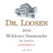 Dr. Loosen Wehlener Sonnenuhr Alte Reben Riesling Grosses Gewachs Reserve 2016 Front Label