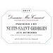 Domaine Meo-Camuzet Nuits-St-Georges Aux Murgers Premier Cru 2017 Front Label