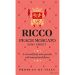 Ricco Peach Moscato Front Label