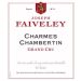 Faiveley Charmes-Chambertin Grand Cru 2018 Front Label