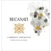 Recanati Upper Galilee Cabernet Sauvignon (OU Kosher) 2020 Front Label