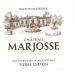 Chateau Marjosse Blanc 2018 Front Label