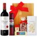 wine.com 90 Point Red Wine & Cheese Board Gift Set Gift Product Image